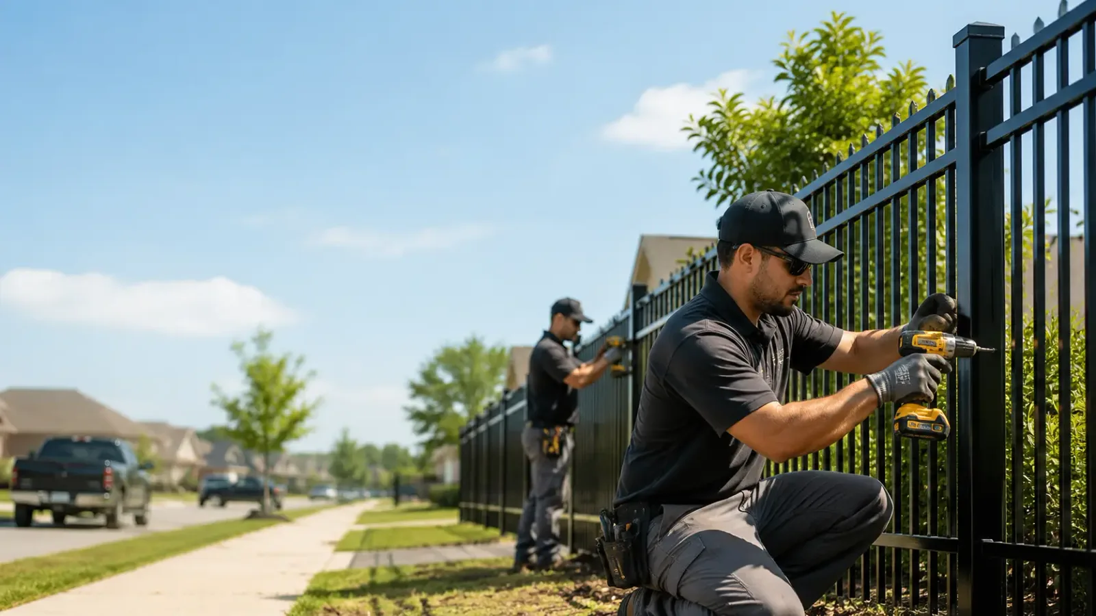 Metal Fence Installation in San Angelo, TX